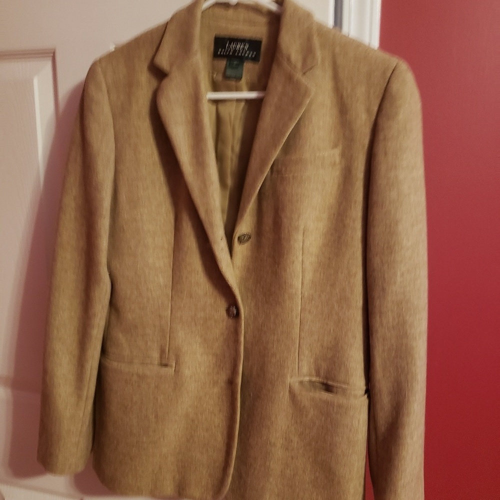 Camel colored Ralph Lauren blazer